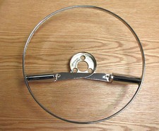 1957 CHEVY BELAIR & 210 CHROME HORN RING , NEW ** USA MADE **