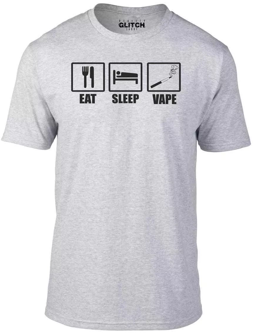 Eat Sleep Game Repeat Men's Tshirt - Crazy Dog T-Shirts