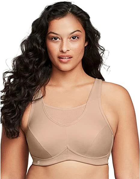 NWT- Glamorise Women's Full Figure Camisole Wirefree Back Close