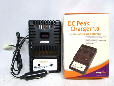 HobbyZone HBZ6519 12V DC Peak Reciever & Stick Pack Charger 1.8 Adjustable Rate