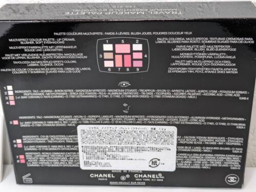 CHANEL Travel Makeup Palette FLY HIGH Eyeshadow Cheek Lip lip gloss Limited - Picture 11 of 24