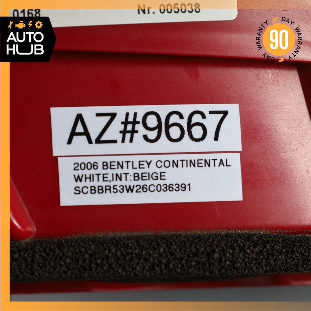 06-13 Bentley Continental Flying Spur Left Driver Side Tail Light Lamp OEM 80k