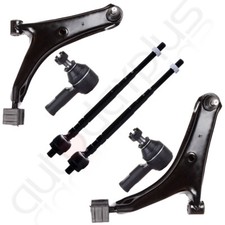 For 1998-2001 Chevrolet Metro 6pc Inner Outer Tie Rod End Lower Control Arm