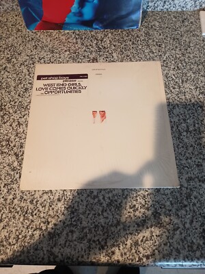 PET SHOP BOYS  Please Vinyl HYPE STICKER SHRINK
