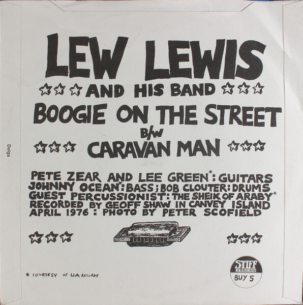 Lew Lewis & His Band / Boogie On The Street / Vinyl / Power