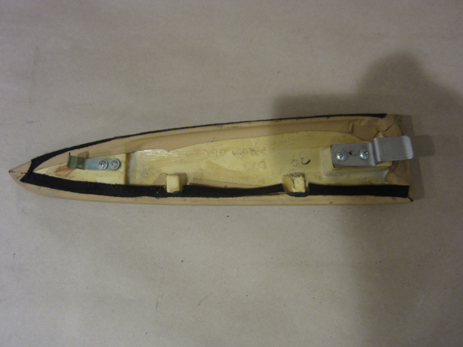 Ferrari 430 Coupe,Spider - RH Door Panel Arm Rest Insert-Beige- P/N 67806105
