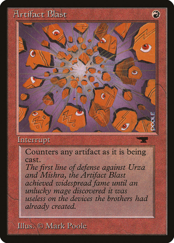 MTG Artifact Blast  - Antiquities #022