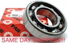 FAG 6206 DEEP GROOVE BALL BEARING, OPEN TYPE, NO SEALS 30X62X16 mm