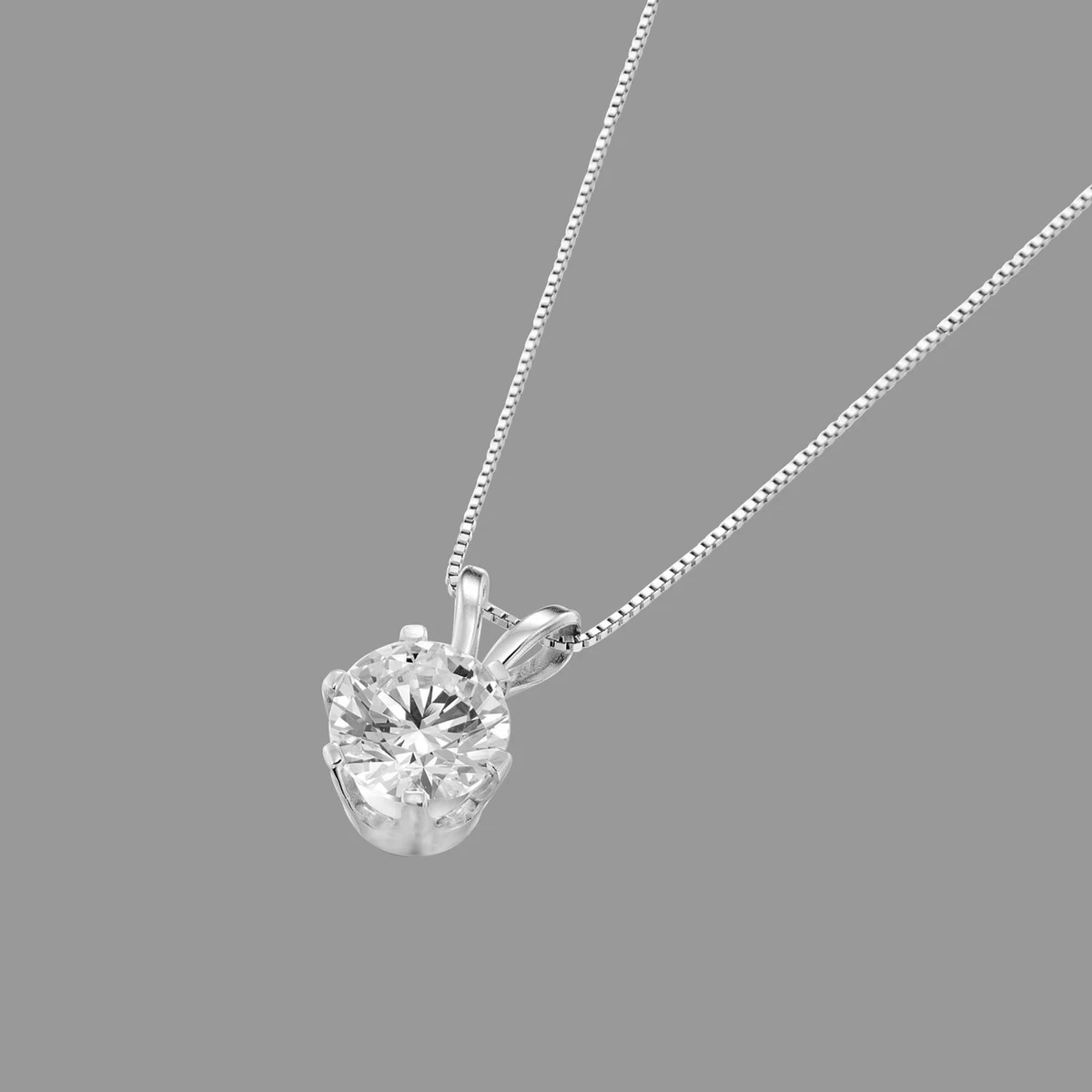 4 carat diamond pendant deals