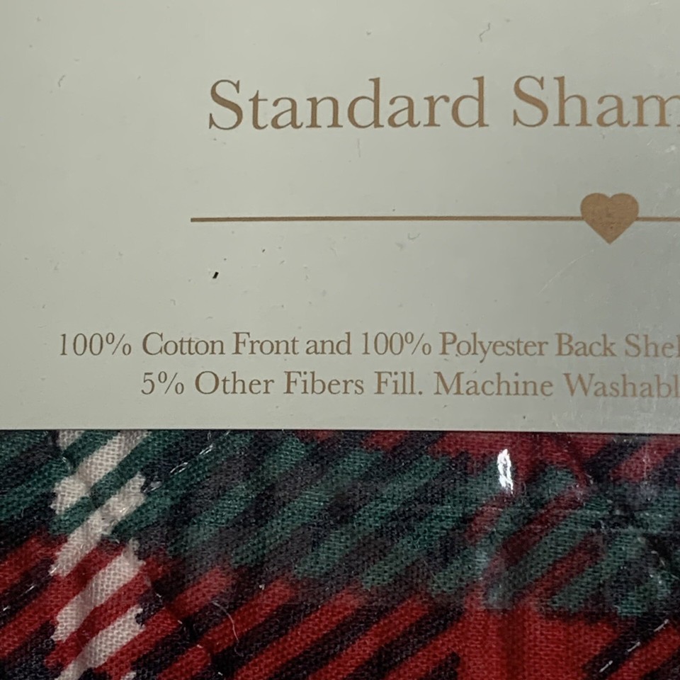 Nina Home By Nina Campbell Plaid Standard Sham 20”x26” eBay