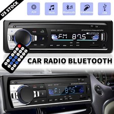 Bluetooth Car Radio Player Stereo Audio In-Dash FM Aux Input Receiver SD MP3 ZR