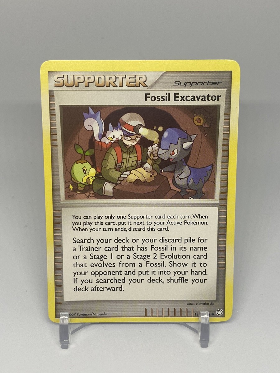 Pokémon TCG Fossil Excavator Mysterious Treasures 111/123 Regular