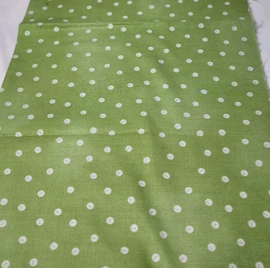 Green Button Tidings of Great Joy J. Wecker 1/2 Yard Quilting Treasures Fabric - Image 2 of 4