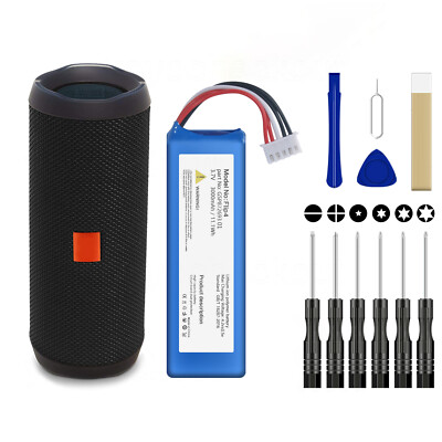 Battery for JBL Flip 4, Flip 4 Special Edition Replace JBL GSP872693 01 3000mAh