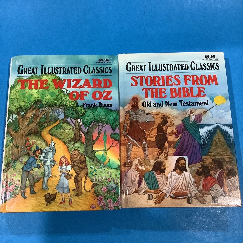 Great Illustrated Classics Set of 9 Secret Garden Heidi Moby Dick Wizard of Oz + Foto 2 de 4