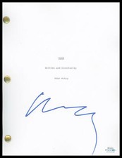 Adam McKay "Vice" Director AUTOGRAPH Signed Full Complete Script Screenplay ACOA
