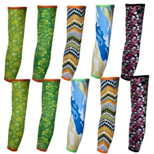 Cooling Arm Sleeve UV Sun Protection Arm Cover Outdoor Sports for Cycling Hiking
