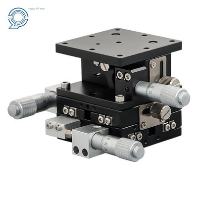 3 Axis XYZ Linear Stage Trimming Platform Bearing Tuning Sliding Table 60 × 60mm