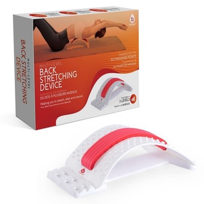 Pursonic BS180WH Multi Level Back Stretching Device, White