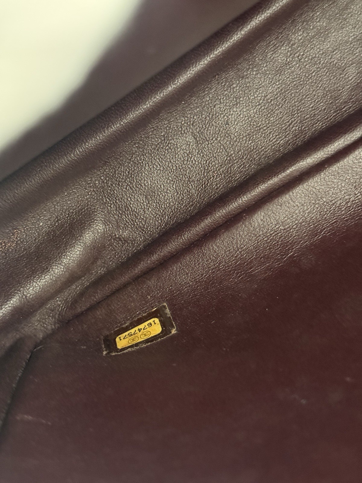 Chanel Caviar Double Flap Bag Burgundy Maxi Gold Hardware RRP £10,350 Authentic image 10