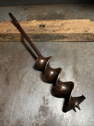Antique Humphreysville Mfg Co 2 1/2” Auger Bit Large Bore
