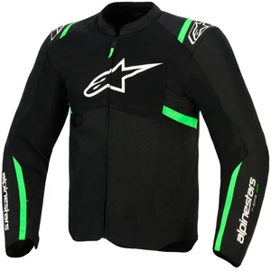Alpinestars T-SPS Air V2 Textile Motorcycle Jacket - Black / Fluo Green