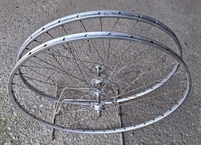Rennrad Laufrad Paar 28'' Felgen NISI Naben I.M. 36 Speichen Heroic Vintage 120mm