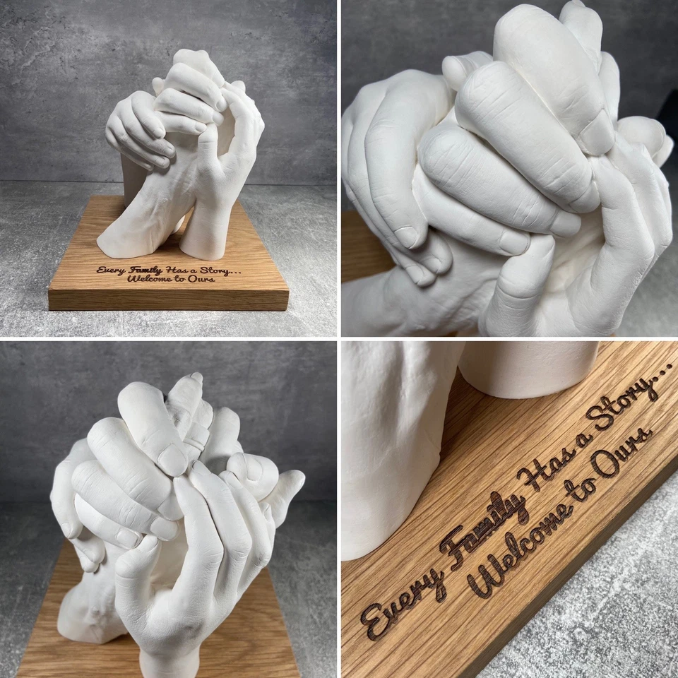 Family Hand Casting Kit - (Perfect for Families of 4-5) - Image 2 of 4