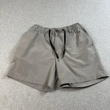 Chubbies Swim Shorts Mens Medium Gray Trunk Elastic Waist Stretch Cruise Beach