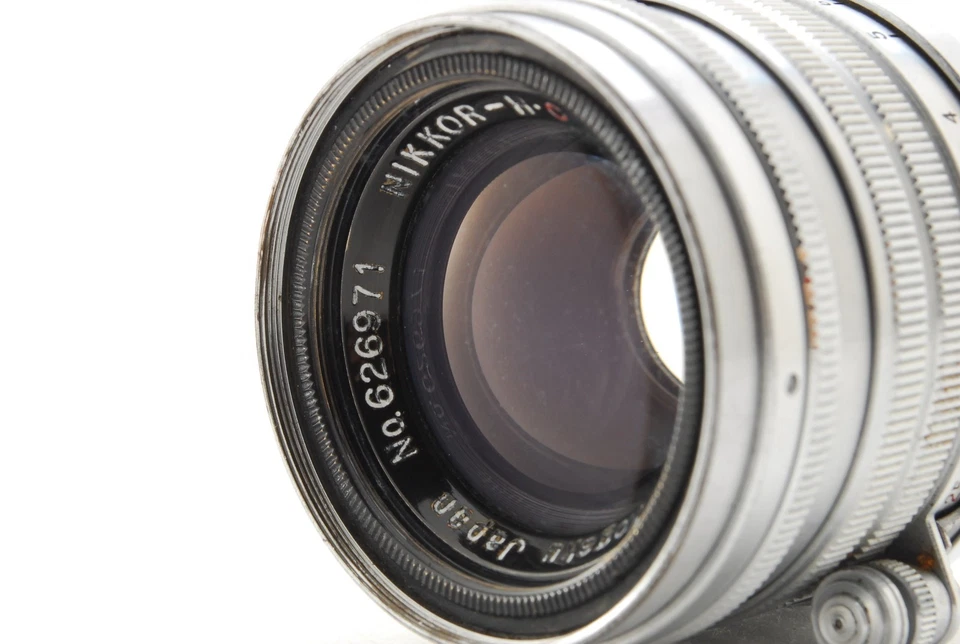 ▶︎[Exc+5] Nippon Kogaku Nikon Nikkor H C 5cm 50mm f2 LTM L39 Lens From JAPAN - Image 3 of 4