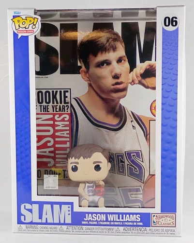 Funko Pop! 06 NBA Cover SLAM Magazine Covers Jason Williams Sacramento Kings.