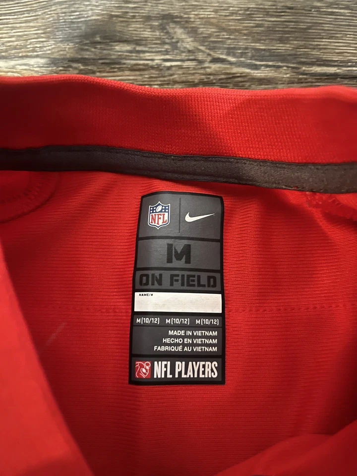 Camiseta deportiva Patrick Mahomes #15 Kansas City Chiefs Nike On Field juvenil talla mediana Foto 4 de 4