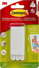 Command Medium Picture Hanging Strips, Pack of 4 X 2 Adhesive Strips, White - Da 1.57 per strip