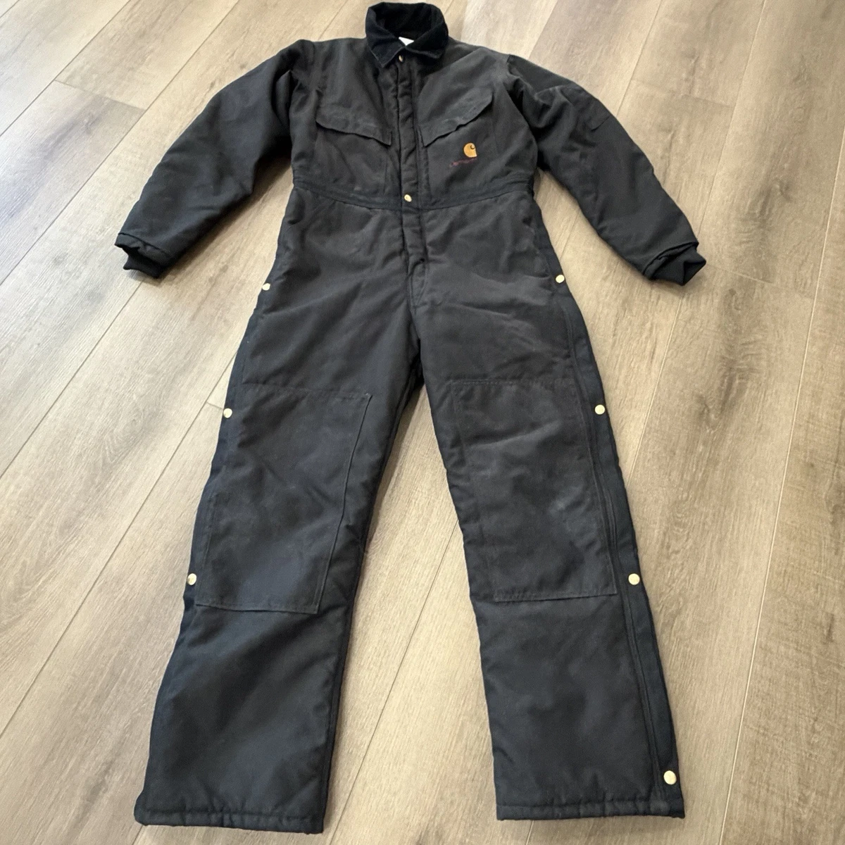 Carhartt Construction Black Uniform & Work Coveralls & Jumpsuits