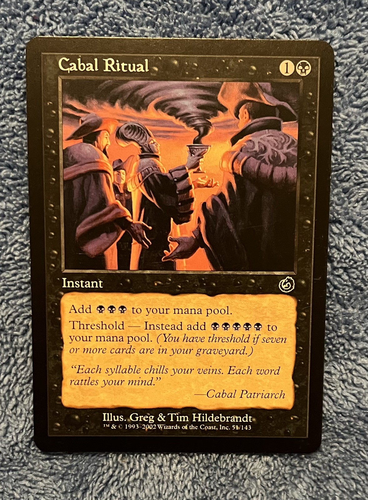 Magic: The Gathering – Cabal Ritual – Torment - Great Condition - 51/143