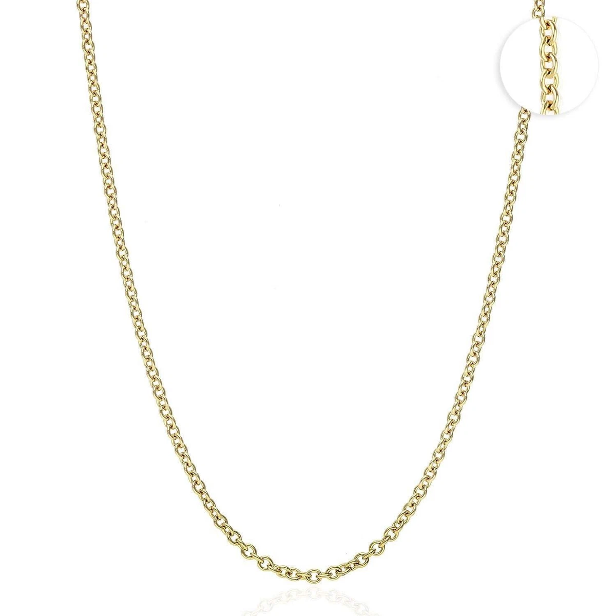 18k Solid Gold Chain for sale | eBay