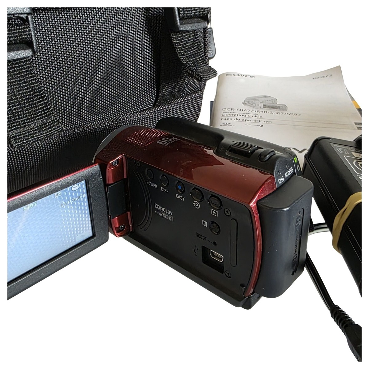 Sony DCR-SR47E (60 GB) Hard Drive Camcorder for sale online | eBay