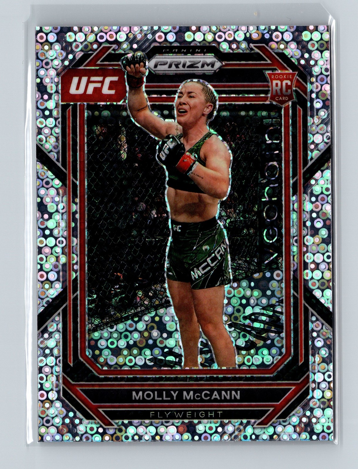 2023 Panini Prizm UFC #114 Molly McCann Under Card Prizms