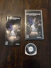 Transformers The Game Sony PSP Activision UMD Video Game Complete CIB 81977206US