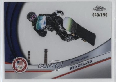 2026 Chrome US Winter Olympic & Paralympic Team Hopefuls 40/150 Red Gerard qf6