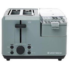 West Bend Breakfast Station 2-Slice Toaster and Egg Cooker 78500GY13
