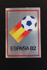 ♣ PANINI WM WC ESPANA 82 1982 ♣ 2 intro ♣ Near Mint ♣ RARO ♣ distintivo escudo foil ♣