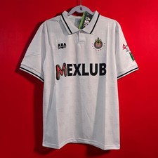Chivas Guadalajara AWAY 95/96 - Camiseta Fútbol - ABASPORT - PEQUEÑA (Corre Pequeña)