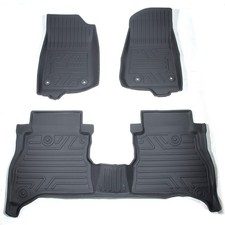 Floor Mats Liner Carpets For 2020-2025 Jeep Wrangler Gladiator All Weather 3pcs