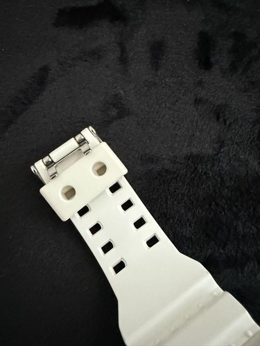 G-Shock White Digital Watch Men’s/Unisex Stopwatch Battery Needed 1650 Yen G702 - 第 3/5 張圖片