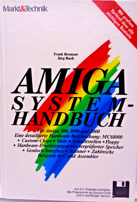 COMMODORE AMIGA -- AMIGA SYSTEM-HANDBUCH (DATA BECKER - BUCH + DISK) #2DE