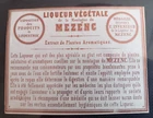label 19th century vegetable liqueur of the mountain of mezenc medicine label