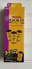 Kodak Gold 200 Color Negative Film 3 Rolls Exp 03/03