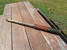 Late 1800's Antique Spy Glass Telescope Long Spencer Browning London Dayornight