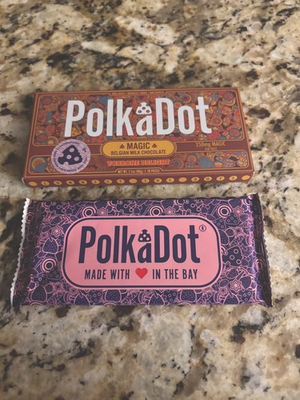 #ad PolkaDot Magical Mushroom Belgian Milk Torrone Delight 10000mg Authentic $39.99